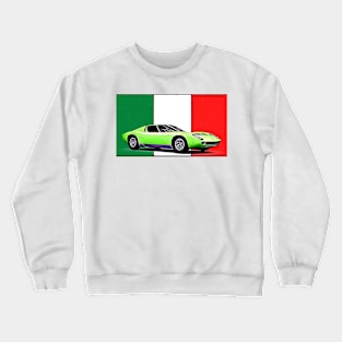 Miura Italian Print Crewneck Sweatshirt